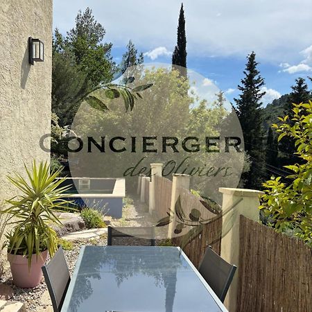 Villa Avec Piscine Belgentier Exteriör bild